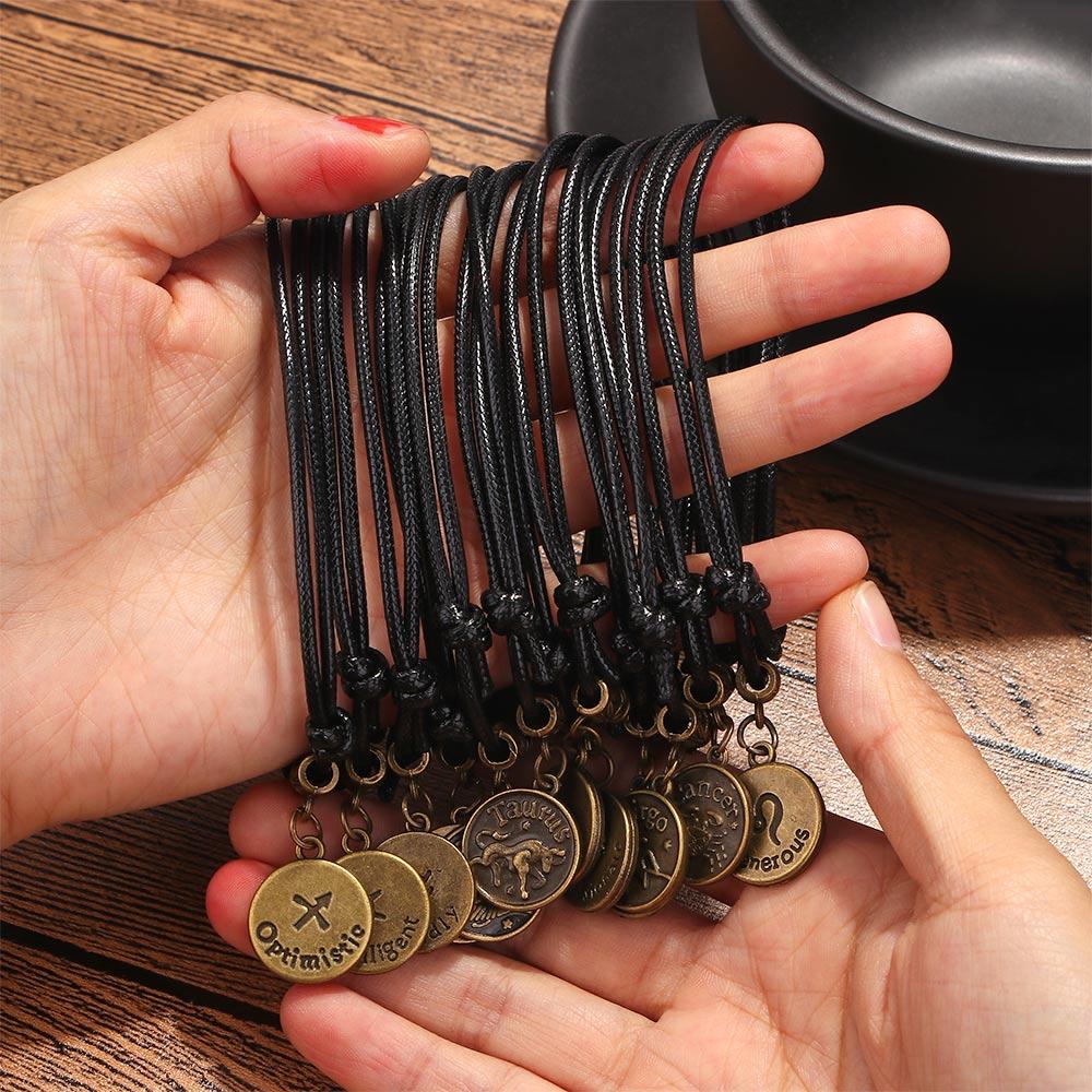 Women South Bracelet Barefoot Sandal Personality Foot Chain Foot Jewelry Anklet 12 Constellations