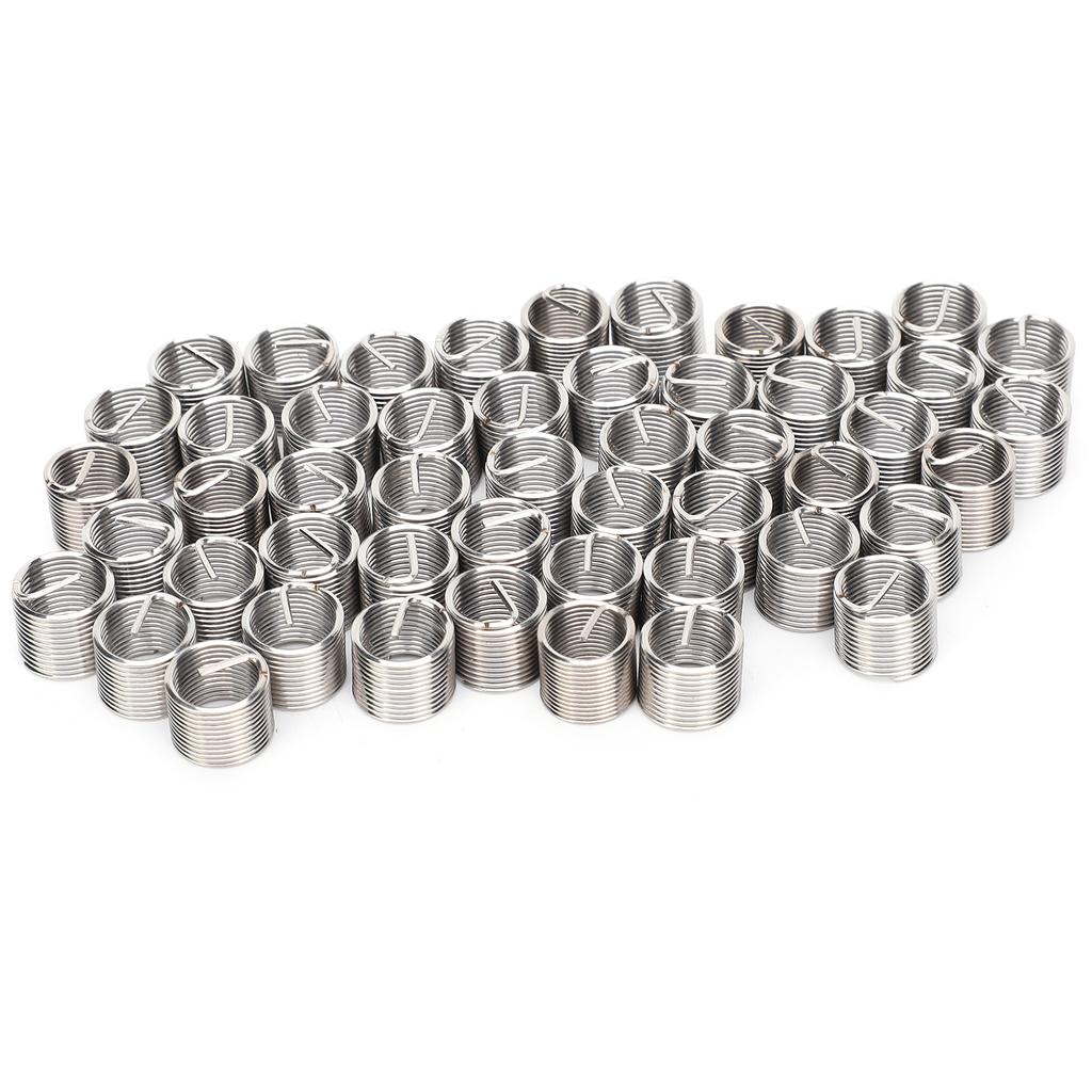 50Pcs Thread Inserts Male Female Reducing Nut Repair Tool Stainless Steel Fastener M10x1x1.5D