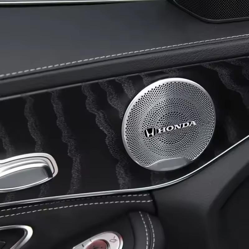 car audio decorate 3D Aluminum Badge Emblem Sticker For Honda Civic Accord City Fit Mugen Vezel CR-V Pilot HR-V Envix Odyssey ahv256