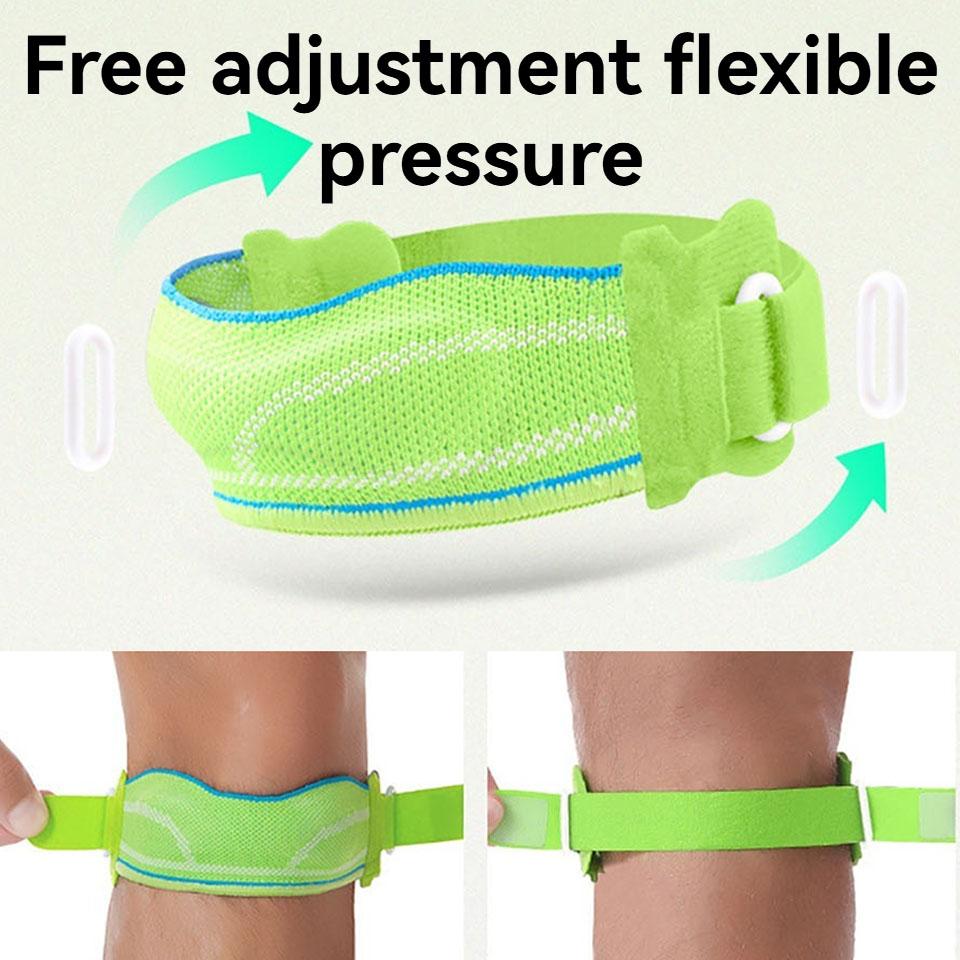 1Pcs Silicone Knee Pads Shock Absorbing Patellar Band for Running Cycling Men Women Joint Support