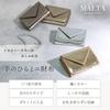 MALTA Tri-fold Mini Wallet for Men and Women, Compact, Small, Leather, Cowhide Leather, Coin Purse, Card Slots, Large Capacity, Simple, Formal,