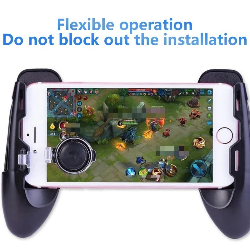 Portable 3‑in‑1 Mobile Game Joystick Telescopic Gamepad Holder Universal Phone Gaming Controller for Cell Phone 5