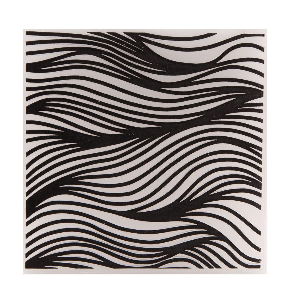 Dot Grid Net Plastové embosovací složky Šablona matrice šablony Květinové krajky Line Wave Frame