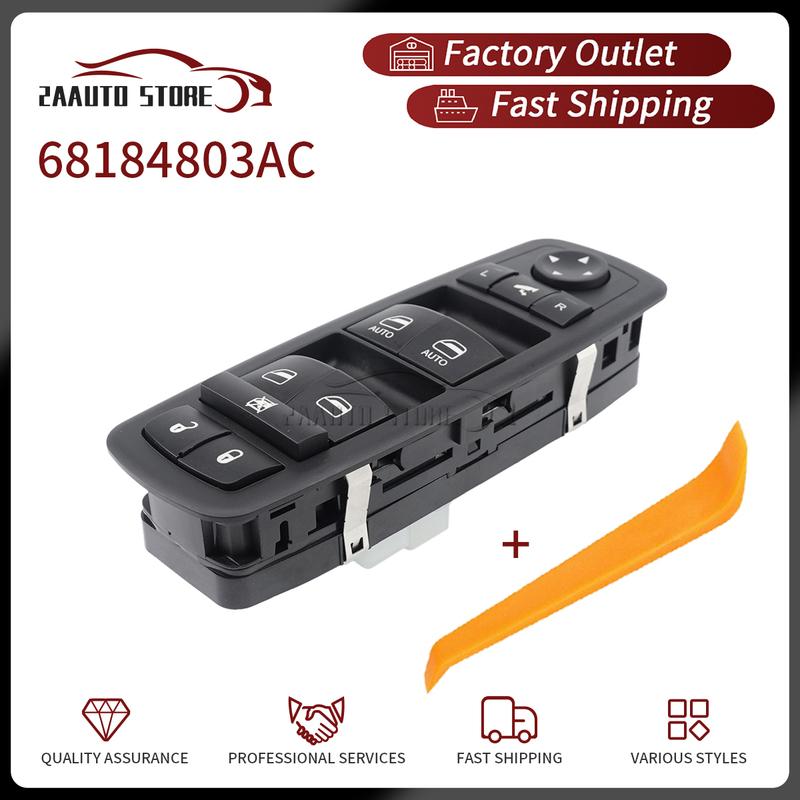 Auto Power Window Control Switch Button For Chrysler 200 300 Ram 1500 2500 3500 For Dodge Journey Avenger 68184803AC 56046826AE