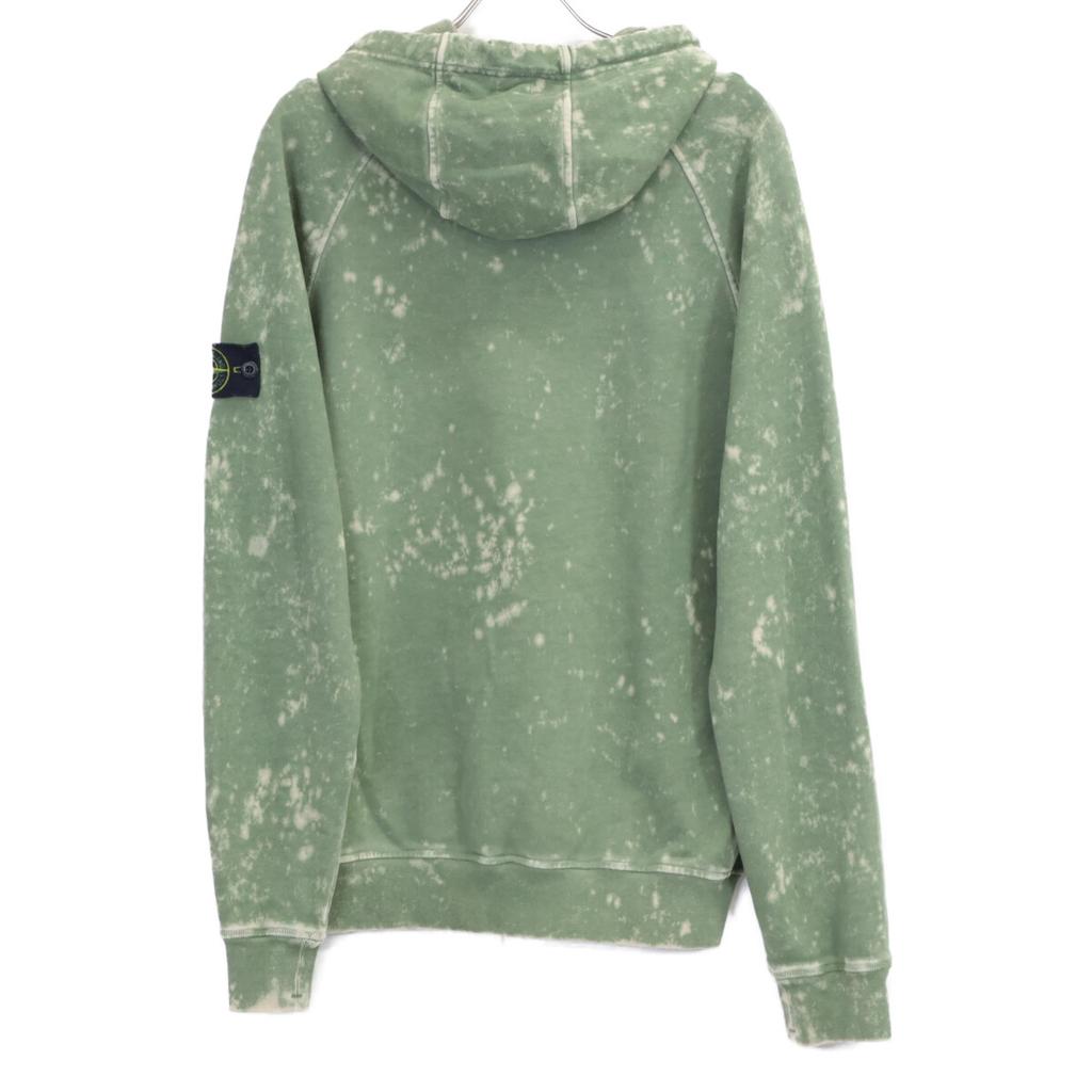 STONE ISLAND [Domestically Authorized] 761561338 Daidai Dyed Pullover Hoodie/ Tops M greenUsed