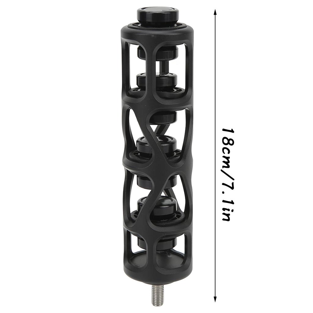 Bow Stabilizer Archery Bow Stabilizer Aluminum Alloy 18cm Length for Compound Recurve Bow