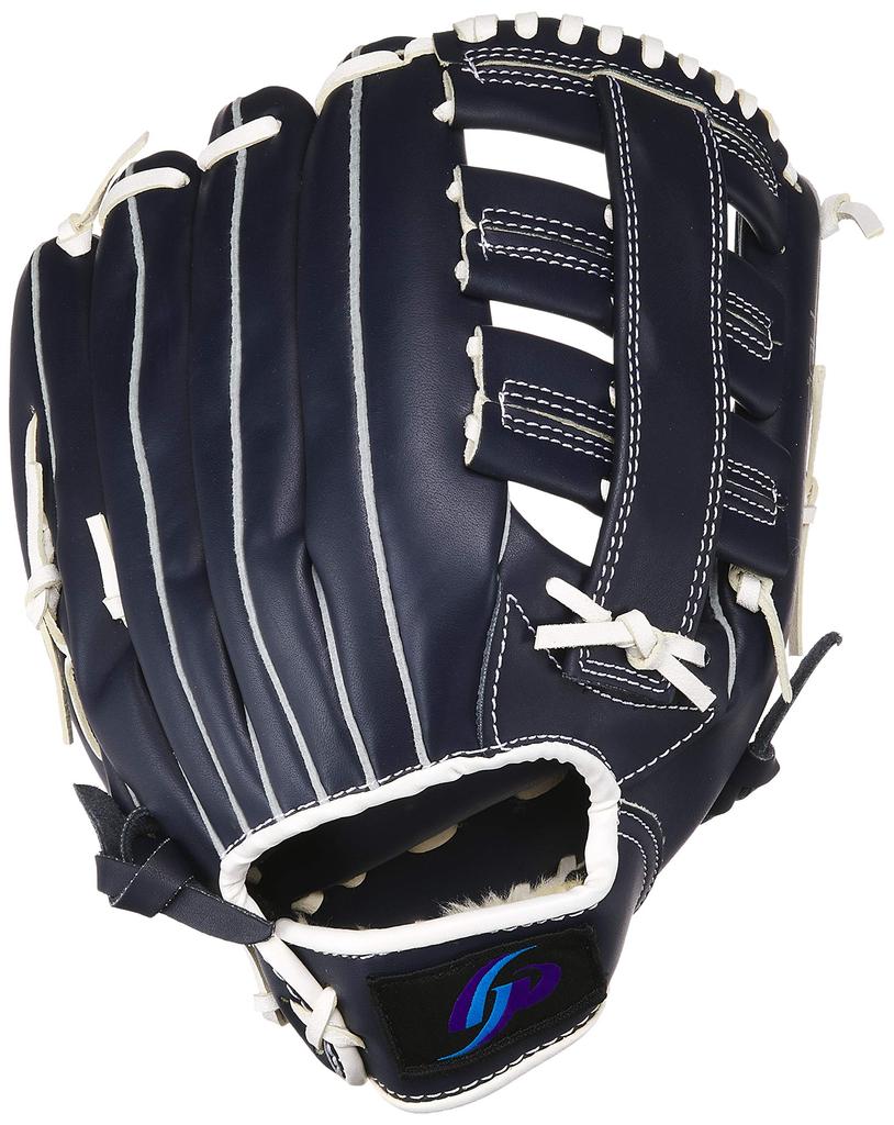 GP Softball 46420Y (GP) Glove, General, Right-Handed Throw, All-Around, 12.5 Inch, Navy,