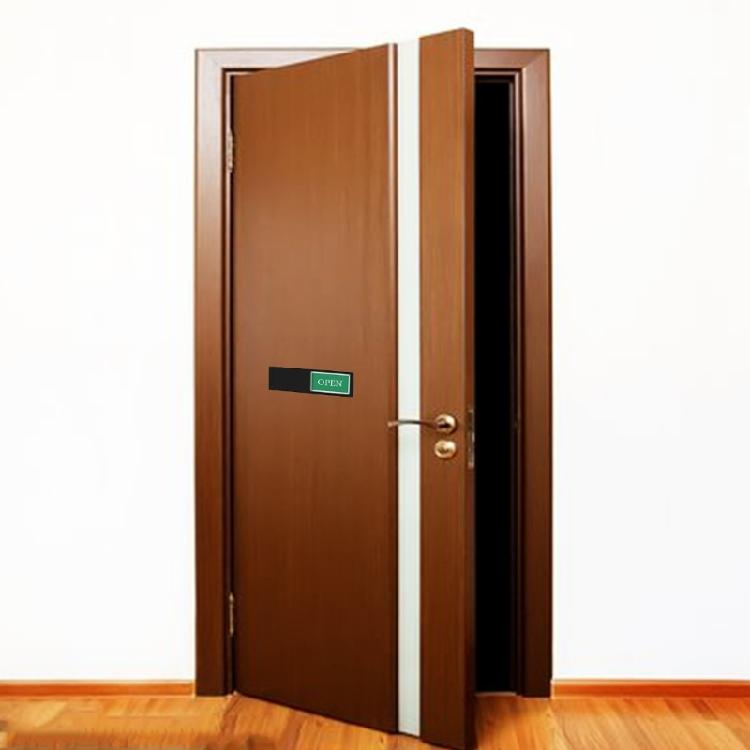 Magnetic Open/Closed Door Sign for Hotels and Offices, Easy Installation