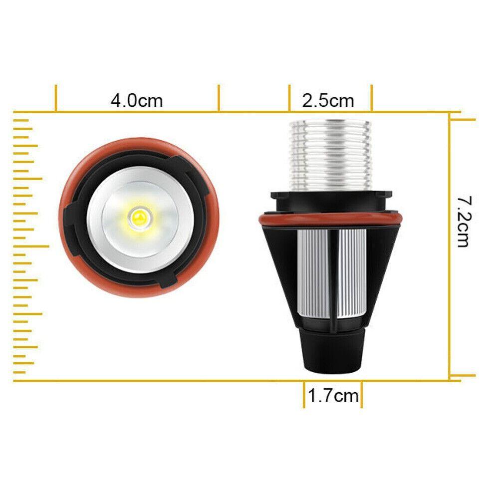 2Pcs 5W Halo Headlight Bulbs LED Light Bulb for BMW E39 E63 E64 E53 E60 E87 Car Accessories