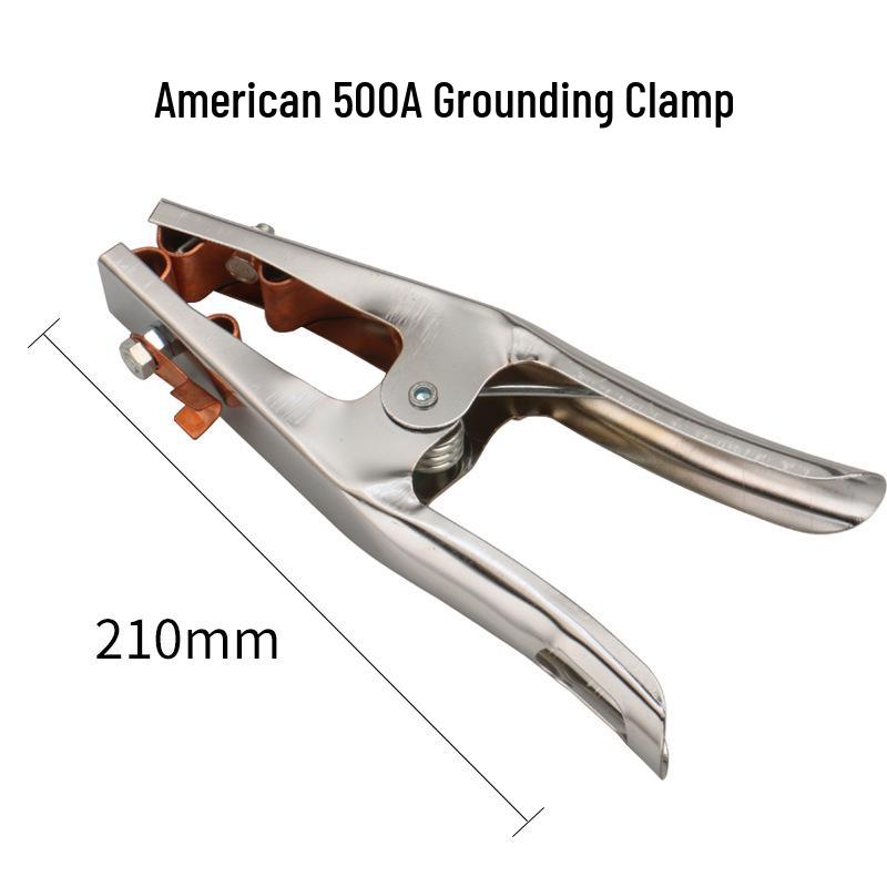 Dutch American Welding Machine Ground Clamp 300/500/800A Gas Shielded Torch Earthing Clip