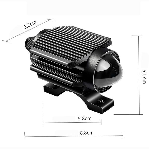 Motorrad LED Licht Wasserdichte Lampe Elektrische Fahrzeug Scheinwerfer Nebel Licht Projektor Objektiv Scheinwerfer Für Auto/Motorrad