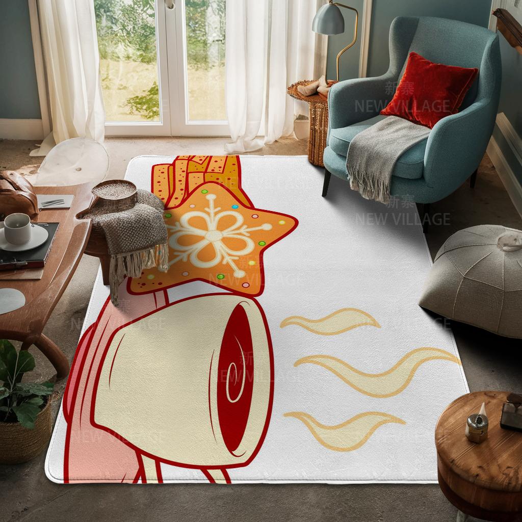 House entrance carpet Home door mat Living Room Bath Foot bathroom non-slip water absorption rugs bath Merry Christmas winter