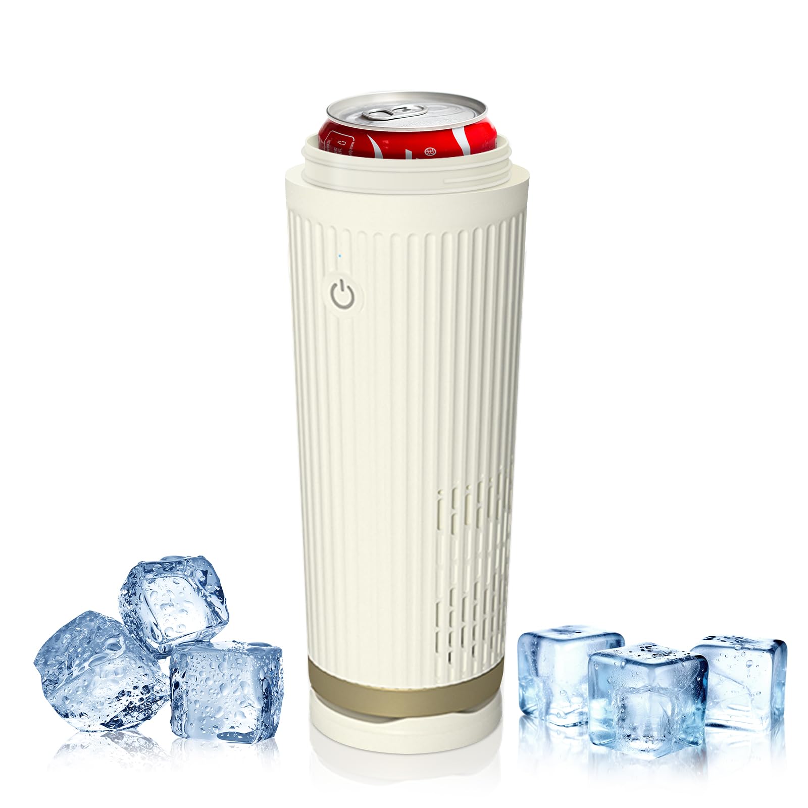 

KEEMOO Car Drink Quick Two Refrigeration 12V Compatible with PET and Keeps Hot Drinks at the Perfect Drinking Temperature for Easy to Perfect for and білий