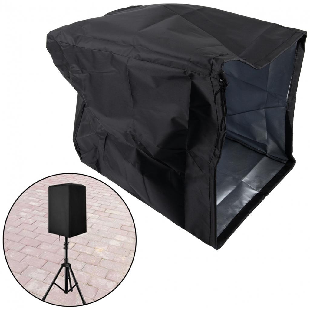 Portable Waterproof Speaker Cover for Powered Upright Speakers with Snug Fit