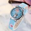 Stylish Kids' Leather Strap Quartz Watch for Girls and Boys