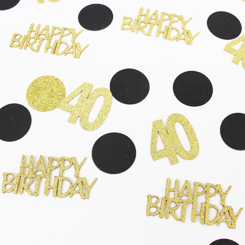 Creative Birthday Party Table Confetti Sequins for Gifts and Crafts