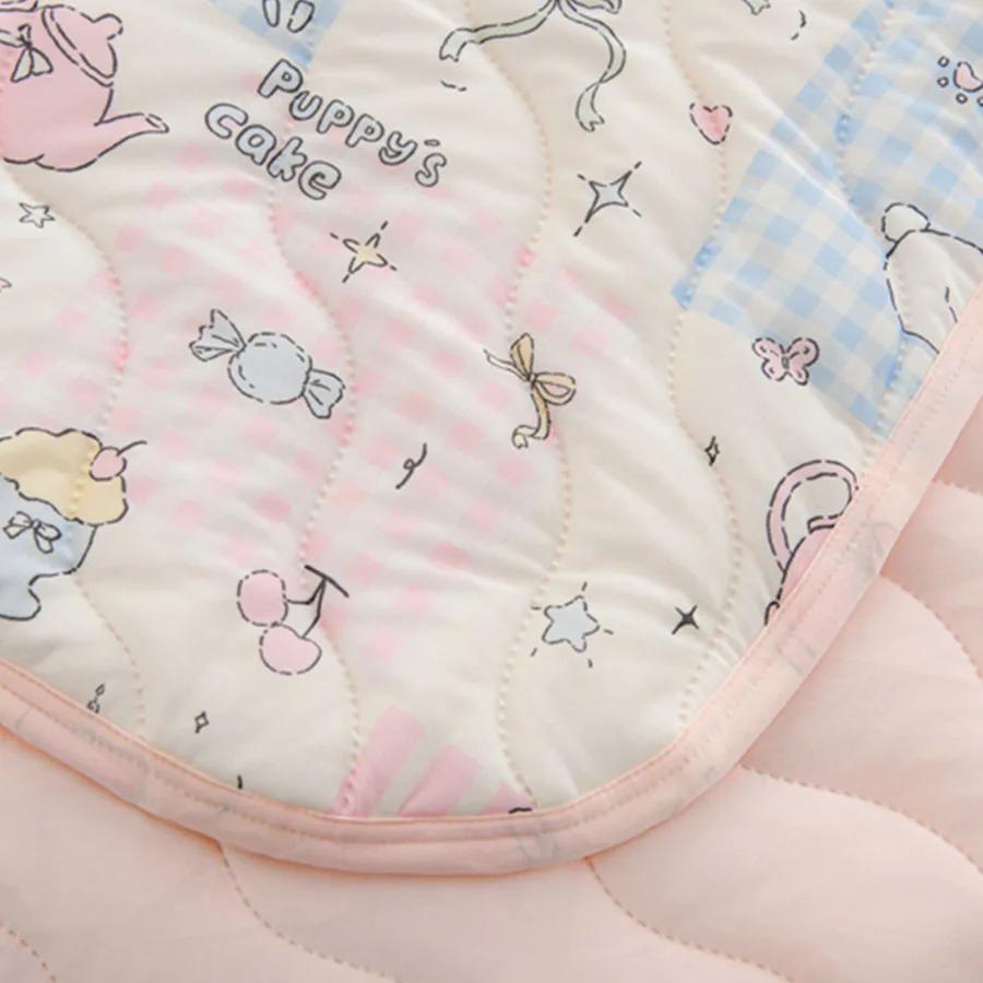 Summer Quilted Quilt, New Floral Single And Double Person Soft, Skin-Friendly, Breathable And Comfortable Air Conditioning Quilt