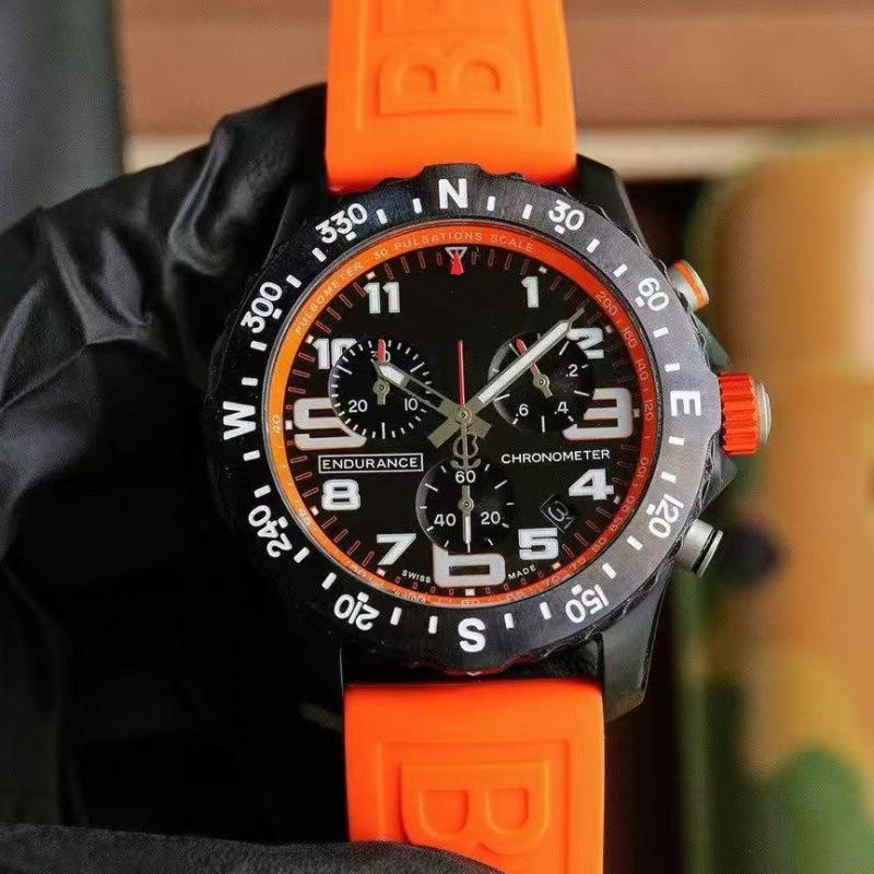 

BNL Quartz Men s Six-Hand Silicone Strap Sports Watch - Colorful Design