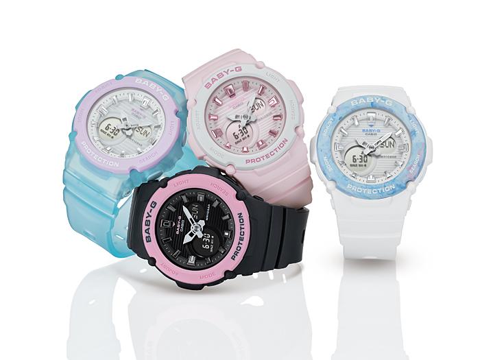 Casio Men's Resin 100M Water Resistant Analog Shock Resistant Quartz Watch BGA-270-1A