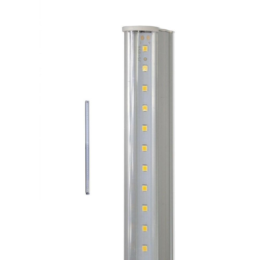 Trade Shop - Sottopensile Led Smd Trasparente Reglette Plafoniera 30 60 90 Cm 6500 3000 4000k Bianco Freddo 30 Cm 85906415
