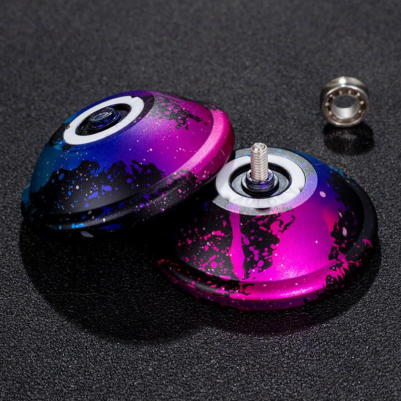 Metal Yoyo Alaşım Sihirli AO1 Yoyo Yetişkin Profesyonel Alüminyum Yo-yo Bilyalı Yüksek Hızlı YoYo Fabrika Çocuklar İçin Klasik Oyuncak Yoyo