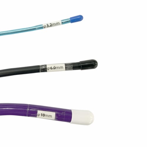 Nippon Kasen NIPPOLY Jiyu Jizai Half Caps for 6mm Diameter Snow