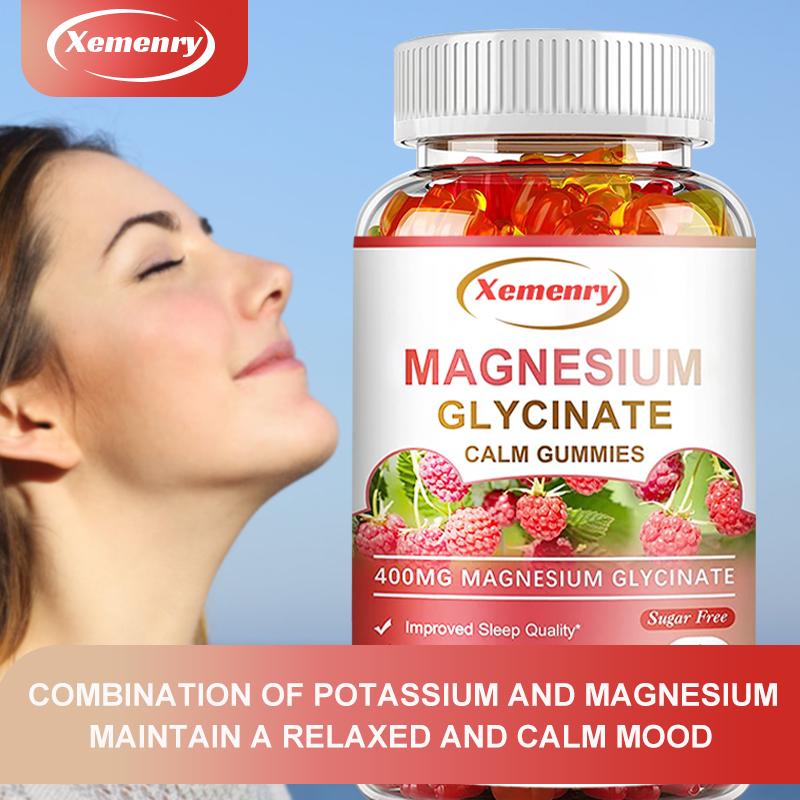 MAGNESIUM GLYCINÁTOVÉ GUMOVÉ MEDVÍDKY - 400 mg na porci - Podporuje zdraví svalů, kloubů a kostí