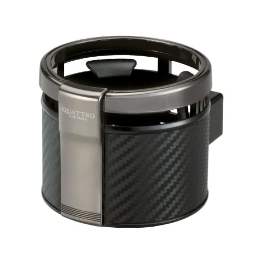 CARMATE Car Drink Holder Quattro Carbon Style Plated DZ265