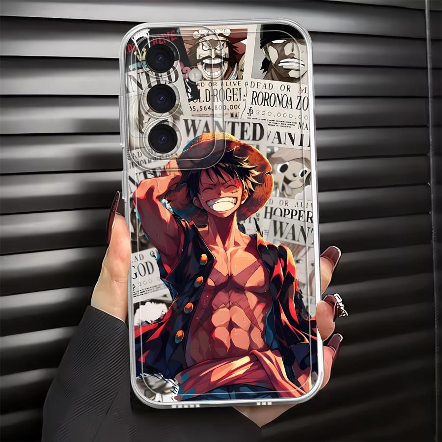 Case for Samsung Galaxy A57 A52 A17 A52 A25 A51 A34 A35 A55 A14 A16 A56 A36 A37 A54 A15 A26 A24 Phone Cover Anime One Piece