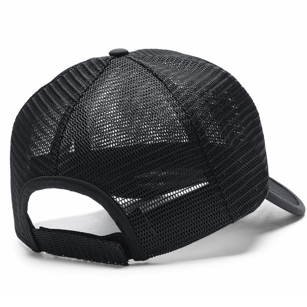 Lady Summer 100% Mesh Sun Cap Male Cool Trucker Hat Big Head Men Oversize Baseball Caps 56-60cm 60-65cm
