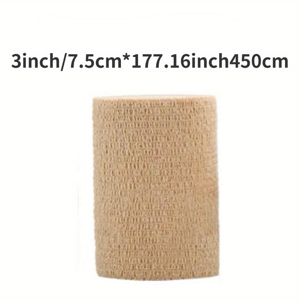 2 Stück/4,5m (177,16 Zoll) Selbstklebende elastische Bandage, Vlies-Sportbandage für Finger, Knöchel, Handfläche, Schulter und Knie, Erste-Hilfe-Set