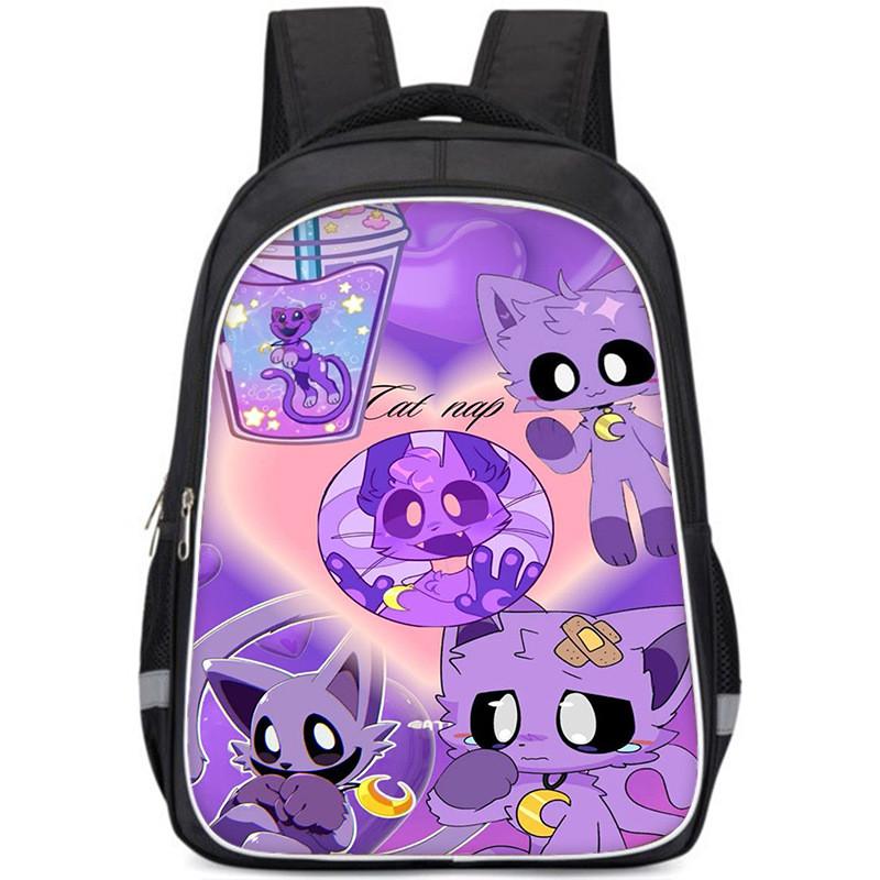 Przestronny plecak szkolny Smiling Critters o dużej pojemności dla dzieci Lekki materiał Oxford