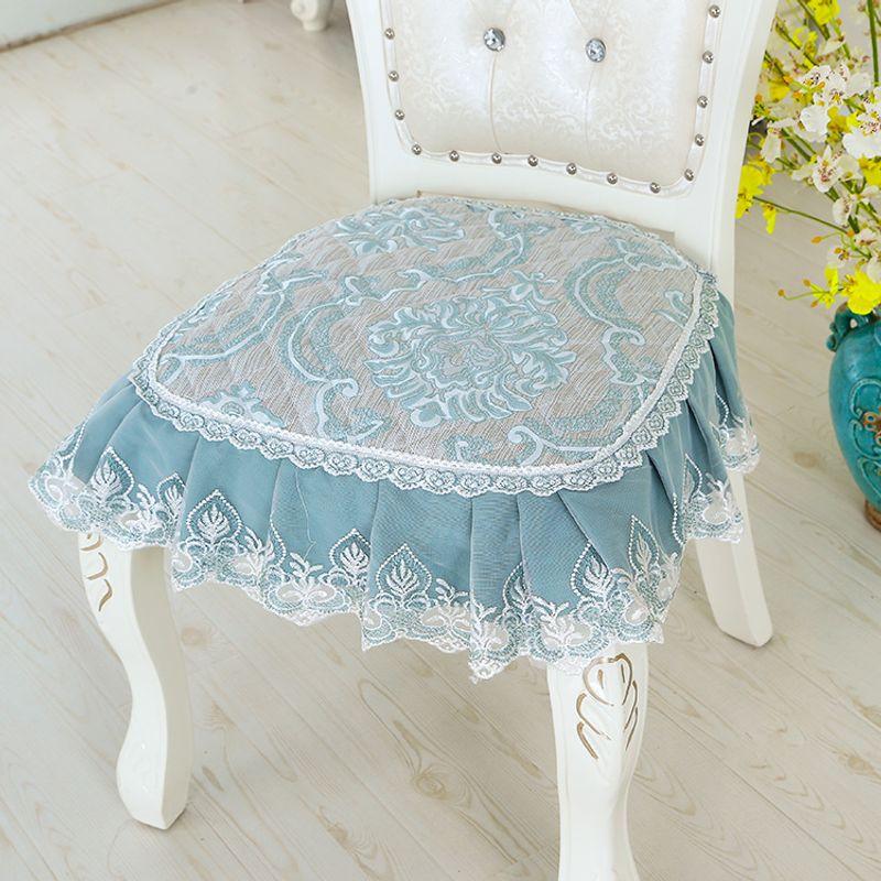 High-End Dining Chair Cushion Cushion All Year Round Fabric Chair Cushion Home Dining Chair Seat Cover Extra Large Chair Cover Stool Cover