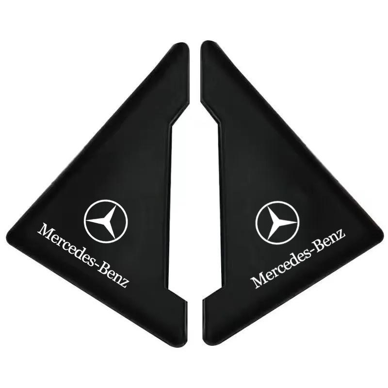 2Pcs Car Door Corner Cover Bumper Crash Anti-Scratch Protection Sticker For Mercedes-Benz W247 W176 W177 W207 W203 W204 GLA GLC X253 GLK GLA Class