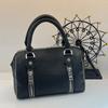 Francouzská Crossbody taška přes rameno Všestranná dámská polštářová taška Boston Velká kapacita Taška s hroty z vrbového proutí