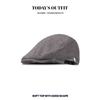 New Big Headed French Beret Women's Spring and Autumn Style High Quality Antique Front Hat Showing Off Their Face