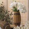 Plastic Vase Pure Hand-woven Ornament Table Decoration Storage Bottle Creative Flower Arrangement Vase Home Accessories
