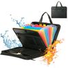 Colorful Tabs Expanding File Folder Fireproof Accordion Folder Base Document Organizer  Office