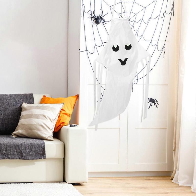 Polyester Halloween Windsock 2Pcs With 3D Ghost Shape For Homeowners And Party Planners In Halloween Decor
