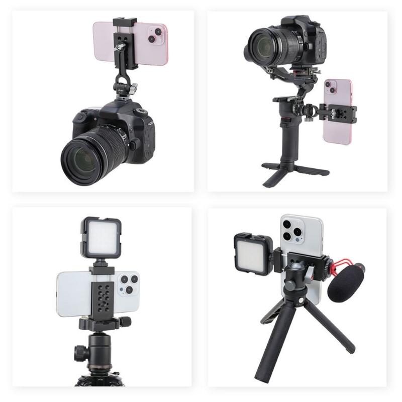 Tragbare Smartphones Musik Live Show Halterung Handyhalter 360 Grad Drehbar Universal Stützständer Halterung