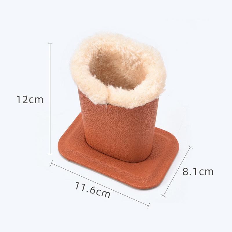 1Pc Winter Plush Eyeglass Holder Eyeglass Stand Display Stands Glass Shelf Sunglass Holder Polyester Cloth Eyeglass Stand