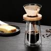 Izolowana Karafka i Zestaw Drippera z Borokrzemowego Szkła do Kawy do Cold Brew i Gorącej Kawy z Prostym Czyszczeniem