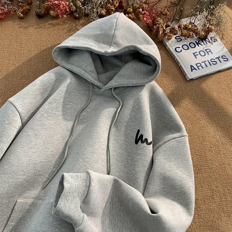 2025 Men's Oversized Korean Lazy Style Hoodie - Autumn/Winter Trend