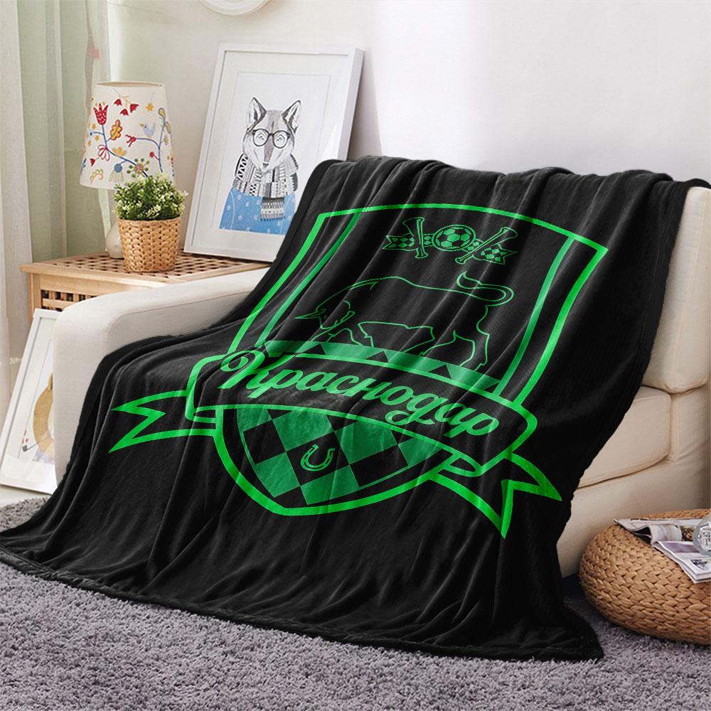 1PC FC Krasnodar Fight Blanket, High quality Comfortable for All Seasons, Home Decor, Warmth and Comfort