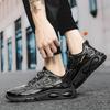 Men's Shoes Autumn and Winter New Trendy Leather Surface Lightweight Running Shoes Non-slip and Wear-resistant Crocodile Pattern Dad Shoes Versatile