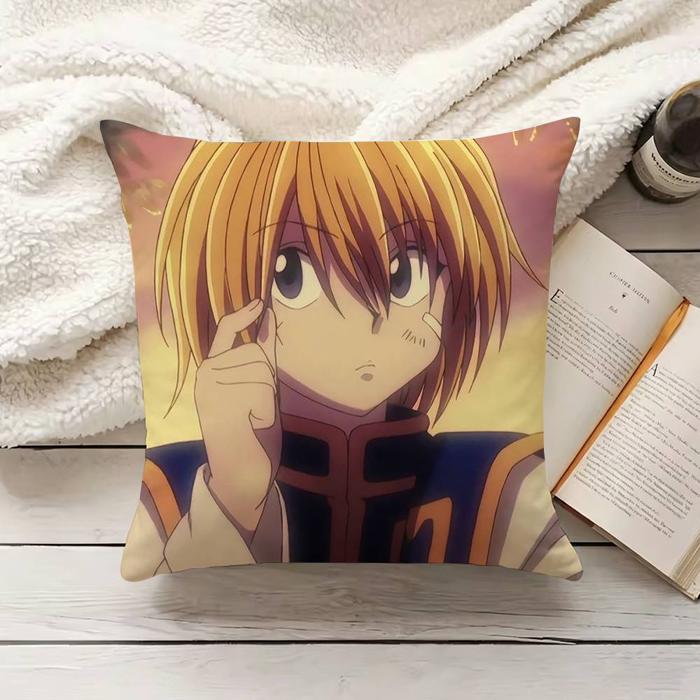 HHunter X HHunter KKurapika Pillow Cover Sofa Cushion Cover Home Room Decoration Children Gift
