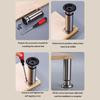  Round Adjustable Furniture Legs 15cm  Steel 250kg Load Capacity Not  Slip Base for Bed Sofa Table