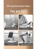 Adjustable Cantilever Stand for Phones, Tablets, iPad, and Switch - Ideal for Desktop Use, Live Broadcasting, Overhead Shooting, and Lazy Viewing.