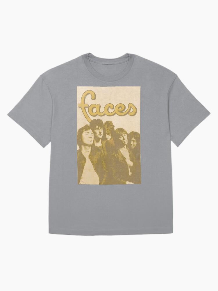The Small Faces Classic 70s Rock Group Portrait | Vintage Music Fan Aesthetic Design Oversized T-Shirt