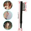 9Pieces Hearing Aids Cleaning Kit for Earbud Headphones Daily Earwax and Dust Removal with Case and Multifunction Brush